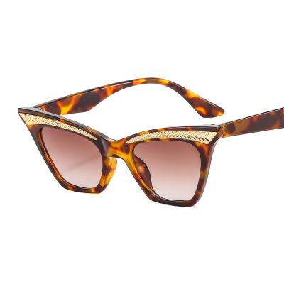 China Trending 400 New Mens 2022 UV Protection 100% UV Protection Fashion Cat Eye Sunglasses Cat Eye Sunglasses Women Custom Luxury Shades Light Brown Frame for sale