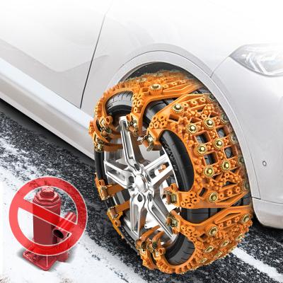 China Hot Selling Auto Tire Anti Slip Snow Chains Anti-skip Winter Tires Wheels Snow Chains For VAN SUV Car Accessories for sale