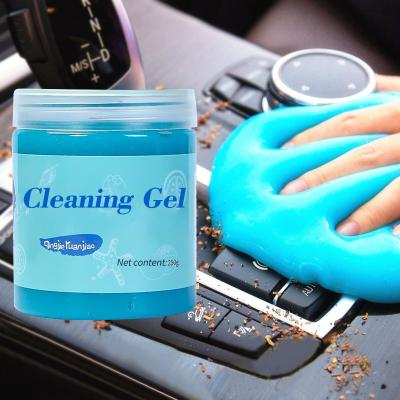 China Eco-friendly Remove Dust Magic Home Cleaning For Car Air Conditioner Soft Sticky Keyboard Super Cleaning Gel for sale