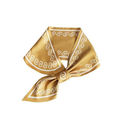 China Polyester Good Quality Casual Silk Like Girls Smooth Polyester Long Other Scarves For Fashion for sale