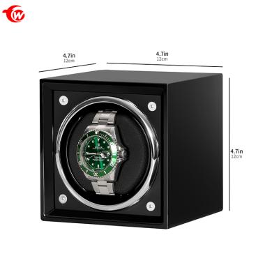 China Wood Personalized Custom Luxury Automatic Watch Winder Box Winder High Grade Safe Watch Box for sale