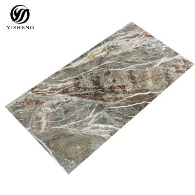 China Rustic Tiles Marble Look Tile In 750x1500mm Size Glaze Polished Marble Tile Large Size Floor Tiles for sale