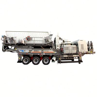 China Mineral Mining Plant Mobile Crusher Mobile Crusher Crushing Station for sale