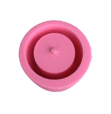 China T 420 DIY 3D Disposable Silica Gel Flower Pot Mold Cement Round Flower Pot Silica Gel Mold for sale