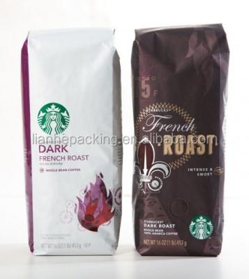 China Customized Moisture Proof Aluminum Foil Plastic Coffee Bags Coffee Bag With Valve Coffee Packaging Bags 250g 500g 1kg for sale