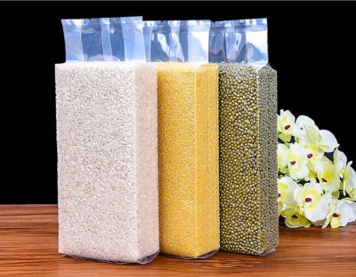 China 2019 new free samples moisture proof vacuum packing bags for rice bag/rice vacuum food grade for sale