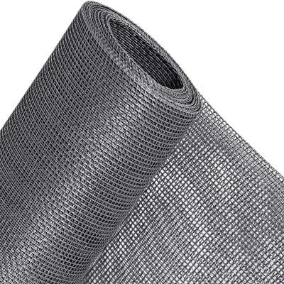 China 1.0mm 45mm Aperture Hooked Mine Vibrating Screen Mesh Crimped Square Woven Wire Mesh for sale