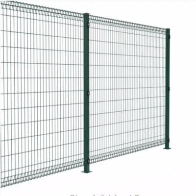 China Direct Wholesale Good Quality Garden Galvanized Pvc Roll Top Triangle Bending Brc Welded Wire Mesh Panel Fence U-clip for sale