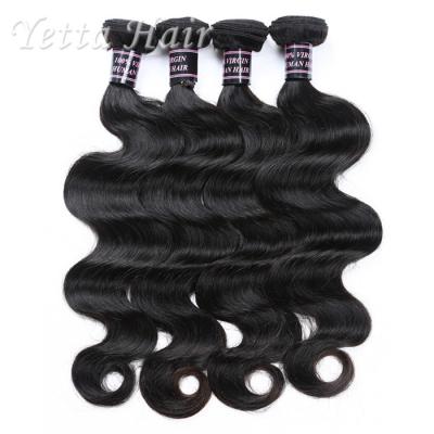 China Long Lasting100 Indian Human Hair Weave For Black Women Body Wave for sale