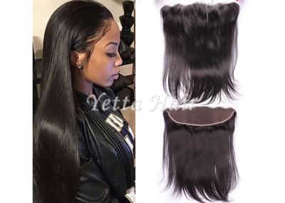 China 13'' X 4'' Ear To Ear Lace Frontal Closure Virgin Hair / Silky Straight Human Hair for sale