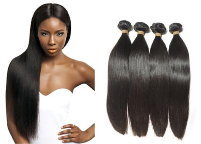 China Popular Durable Indian Human Hair Extensions , Clean / Smooth Virgin Remy Straight Hair for sale