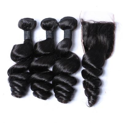 China Preto natural das extensões malaias reais do cabelo de Remy 8A para o cabelo encaracolado das mulheres à venda