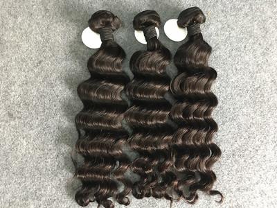 Cina Classifichi 8A le estensioni vergini brasiliane naturali dei capelli del nero 100% per le donne di colore in vendita