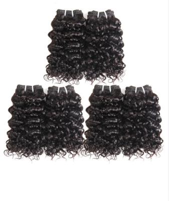 China Virgin 100% Malaysian Human Hair Bundles Extensions Deep Curly CE BV SGS for sale