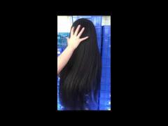 Peruvian Human Hair lace front wig Straight long length