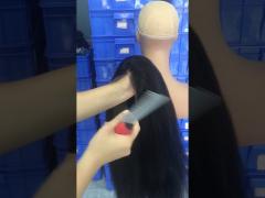 100% Virgin Human Hair lace front wig