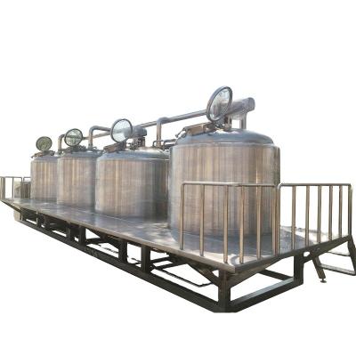 China Turnkey Beer Brewing 3000L Beer Plant Brewery Manufacturing Equipment Peoject for sale