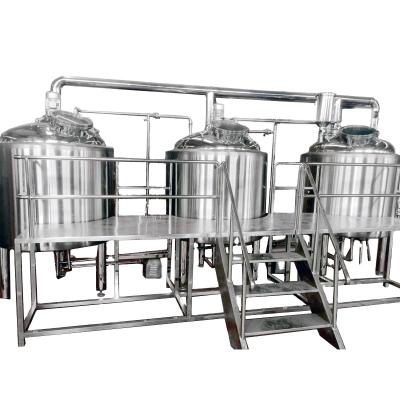 China Hotels 1000L Beer Brewing Production Line OPEN BREWING EQUIPMENT Fermentation Beer Tank for sale