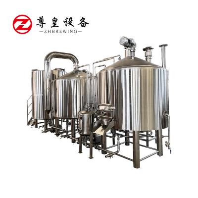 China Hotels 10 Barrel Beer Brewing Equipment Commercial Beer Brewing Equipment for sale