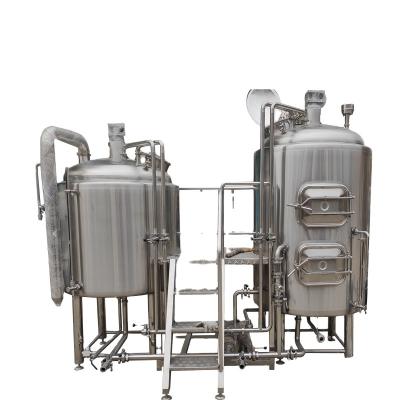 China 1000l Hotels Beer Brew System 304 Stainless Steel Beer Brewing Equipment for sale