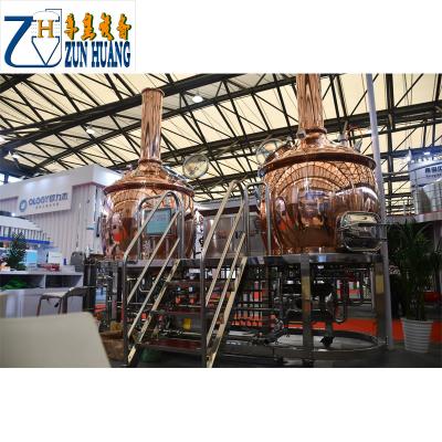 China Brewery Beer Factory Factory Beer Brewing Equipment Turnkey Project for sale