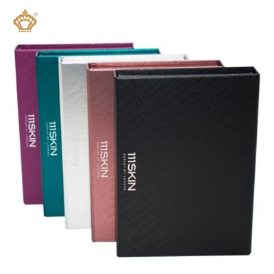 China Recycled Materials Book Shape Custom Luxury Rigid Box Packaging With Magnetic Closure for sale