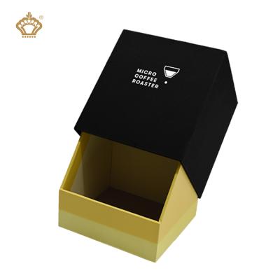 China Recycled Materials China Factory Direct Perfume Packaging Custom Design Packaging Box With Sliding Lid for sale