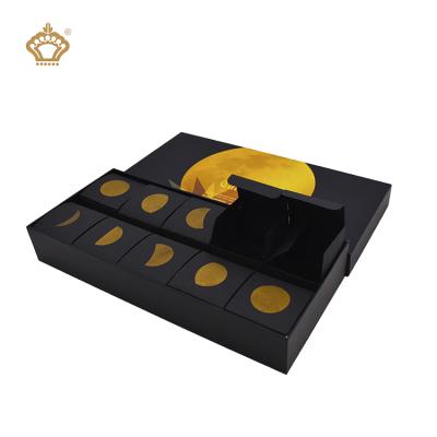 China Recyclable Custom Printing Box 1 Design Donut 2 4 6 By 12 Printed Packaging Box For Donuts And Candy Gift Luxury Packing Boxes for sale