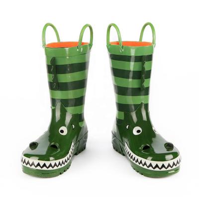 China Fashion Trend Customized Wear Resistant Anti-skid Waterproof 3d Rain Boots for sale