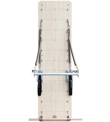 China Pilates Spring Board Cadillac Reformer Pilates Wall Unit Spring Tower Core Strength Training Machine 193*51cm for sale