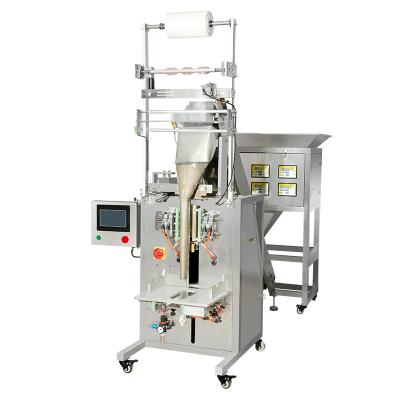 China Food Multi Heads Scale Automatic Mixed Material Accessories Grain Powder Film Unit Layer PE Packing Machine for sale