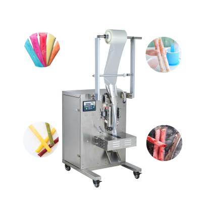 China Food Ice Cream Candy Popsicle Packing Machine Liquid Automatic Popsicle Ice Pop Packing Machine for sale