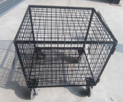 China Wholesale Breathable High Quality Foldable Solid Steel Wire Metal Iron Dog Stainless Cage for sale