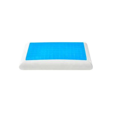 China Amazon e-commerce anti dust mite cool gel memory foam rectangular breade pillow, bread shape pillow for summber for sale