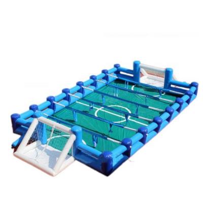 China outdoor outdoor inflatable human foosball court/inflatable soccer field tabletop football human playground for sale for sale