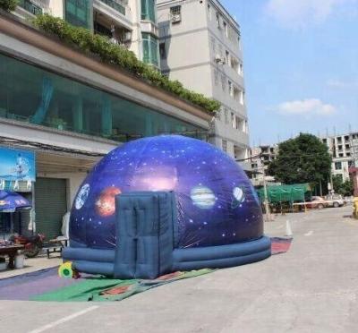 China hot sale projection movie tent inflatable planetarium dome/inflatable projection cinema tent for sale