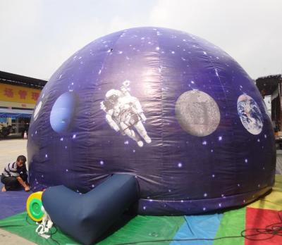 China Portable Inflatable School Astronomy Dome Planetarium Laboratory Projection Star Inflatable Dome Tent for sale