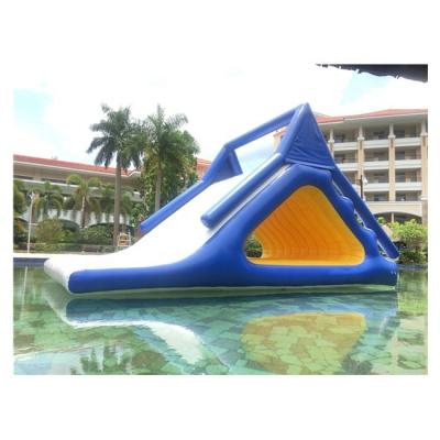 China Inflatable Water Inflatable Lake Water Park Equipment Triangle Water Slide Slide/Floating For Sale for sale