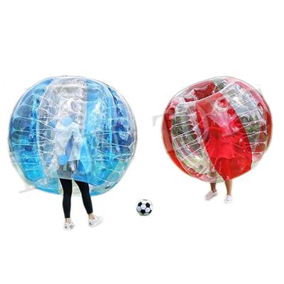 China Toy Inflatable Bubble Bumper Ball Inflatable Human Hamster Ball Bubble Football for Kids and Adults for sale