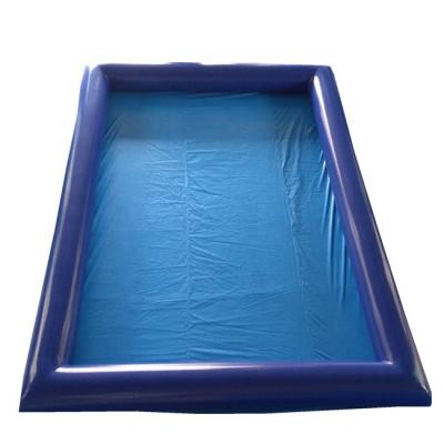 China 0.6mm PVC/0.9mm PVC inflatable trapaulin pool for sea/inflatable pool for kids /inflatable water pool for yacht for sale