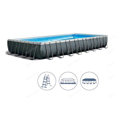 China Outdoor or Indoor Folding SIP Swimming Pool Stable Metal Frame Water Play Swimming Pool Swimming Imming Pool For Surf Games for sale