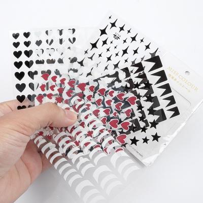 China Wholesale Nail Nail Stickers Shape Red Stars of Love TZ01-10 Shape Art Suppliers Stickers Decoration Nail Nail Stickers for sale