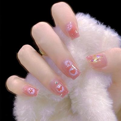 China Newest Net Red Gradient Nail Art Decoration High Quality Nail Sticker Nail Art Stickers Decals Decoration Nails Hollow-out Suppliers for sale