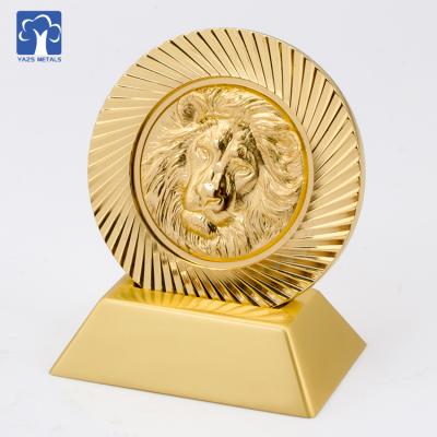 China USA Customized Antique Silver And Gold Plated 3D Coin With Two Sides Logo Coin for sale