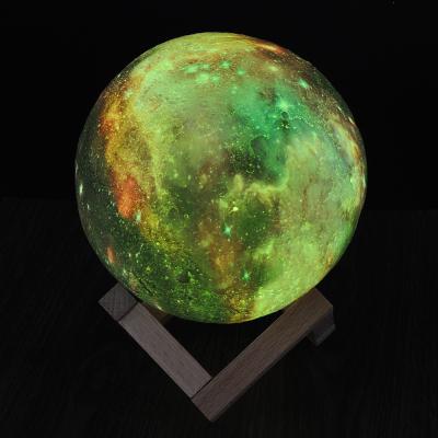 China Latest New Model Bedroom / Restroom Glowing The Moon LED Lamp Decoration 2-3 Hours 24-35 Hours 175-500g Ce+rohs TG-1283 8-20cm Electric NC; GUA ABS for sale