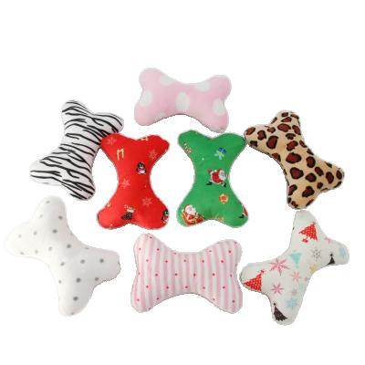 China Wholesale Custom Plush Smart Dog Pet Toys Squeaky Bone Stocked OEM for sale