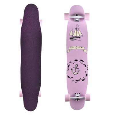 China Professional Youth Dancing Board Longboard Brush Street Dance Board Plus Northeast Maple Material Skateboard for sale