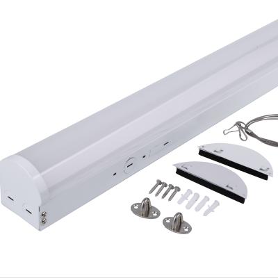 China Desk 24W 40w DLC & ETL Listed With Three Type Covers Led Strip Light Linear Used In Indoor for sale