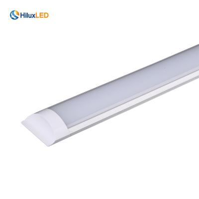 China Office Hospital Porcelain Linear Drop Ceiling 20w Hanging Led Light Fixtures With DLC for sale