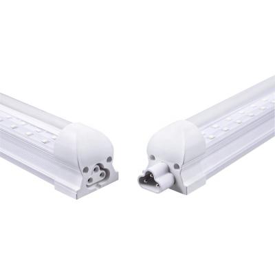 China Warehouse LED Light Fixture 4ft 5ft 6ft Outdoor Ambient Linkable Led T8 Integrated 8ft Tube Light Housing Light For Warehouse for sale